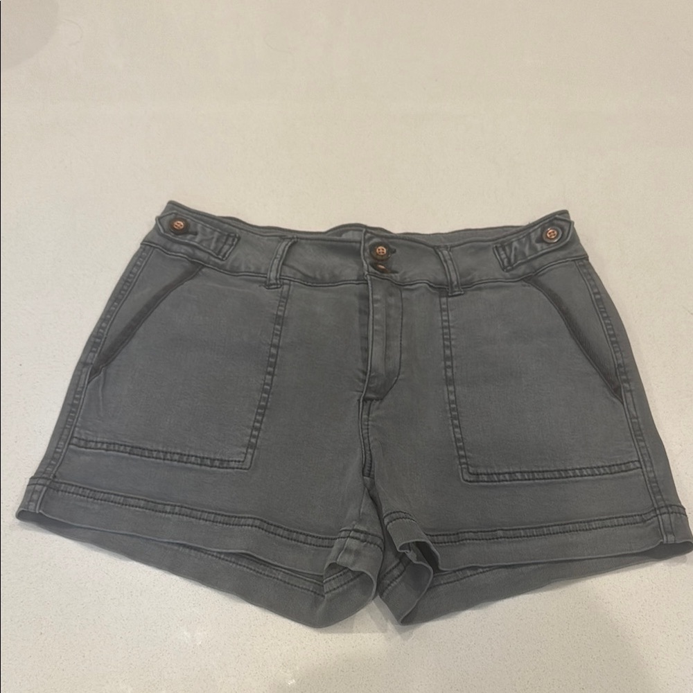BKE Payton Stretch Short in Gunmetal